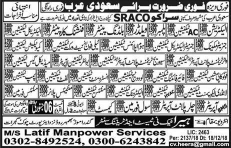 Jobs in Jobs In Saudia