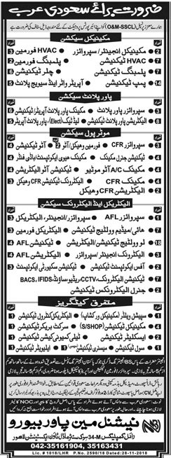 Jobs in Jobs In Saudia