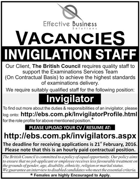 Jobs in The British Council