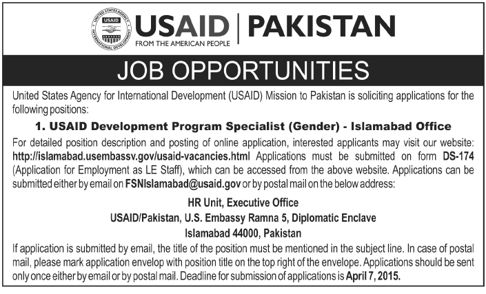 Jobs in USAID